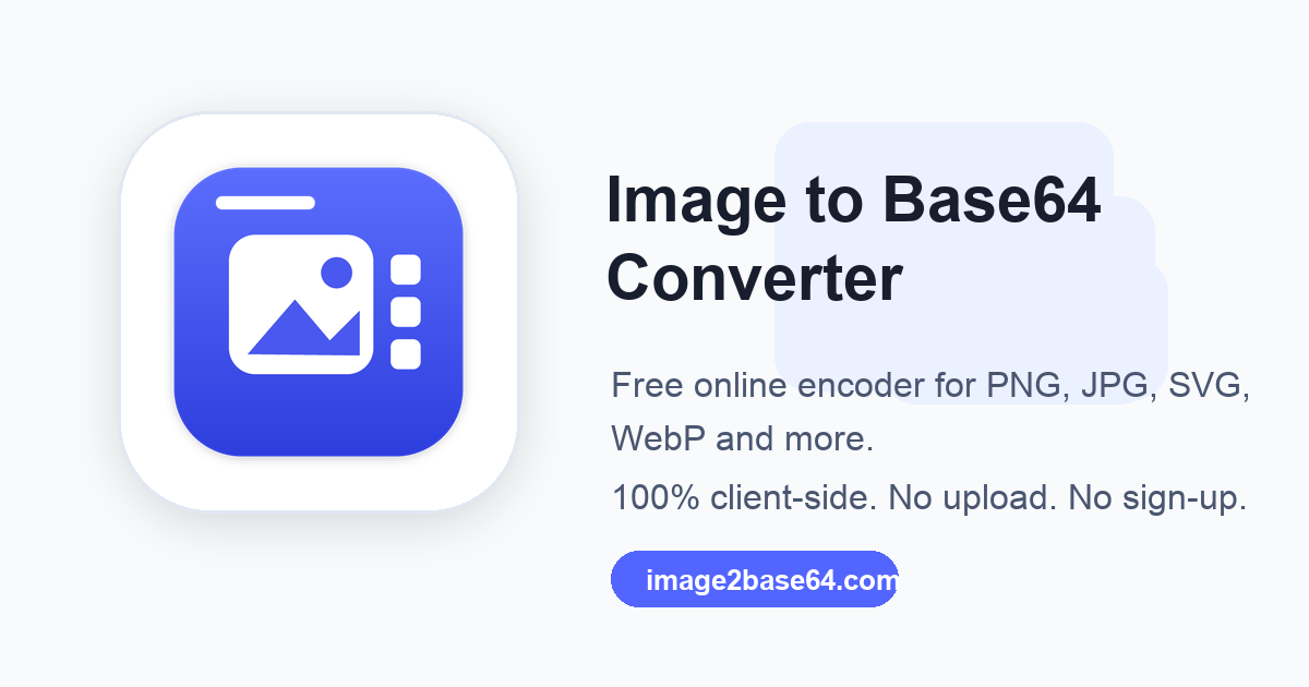 Image to Base64 Converter preview
